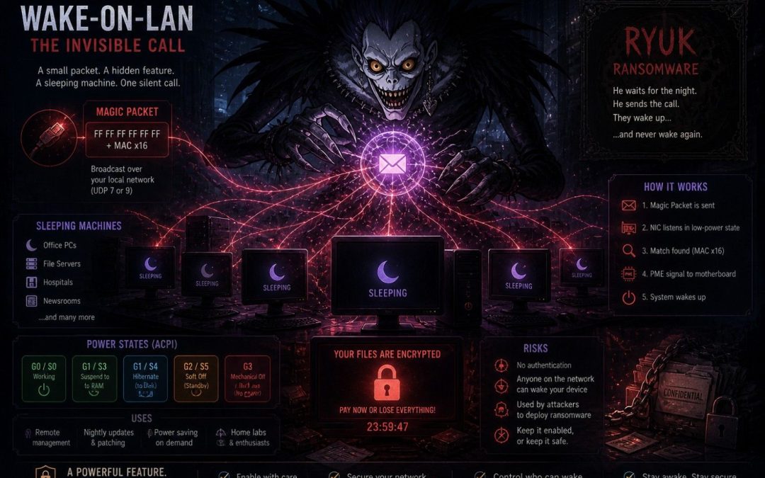 حين تستيقظ الحواسيب، الاستيقاظ المحلي wake-on-lan